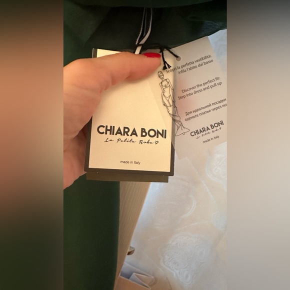 Chiara Boni - Sage green dress - Size 8 / 44 - NWT - Picture 9 of 10